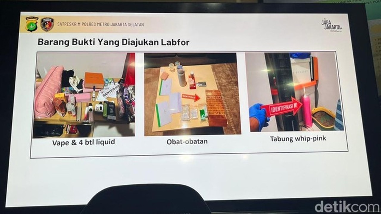 Polisi Selidiki Asal Tabung Gas ‘Whip Pink’ di Apartemen Mendiang Lula Lahfah