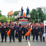 Buruh Kembali Geruduk Istana Negara, Tolak Penetapan UMP 2026 DKI Jakarta dan UMSK Jabar