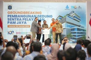 PAM JAYA Bangun Gedung Sentra Pelayanan dengan Konsep Urban Water Falling