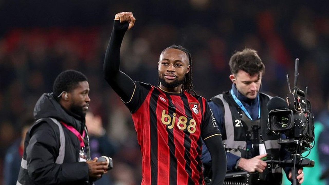 Antoine Semenyo Cetak Gol Kemenangan Dramatis di Laga Perpisahan Bournemouth vs Tottenham Antoine Semenyo Cetak Gol Kemenangan Dramatis di Laga Perpisahan Bournemouth vs Tottenham