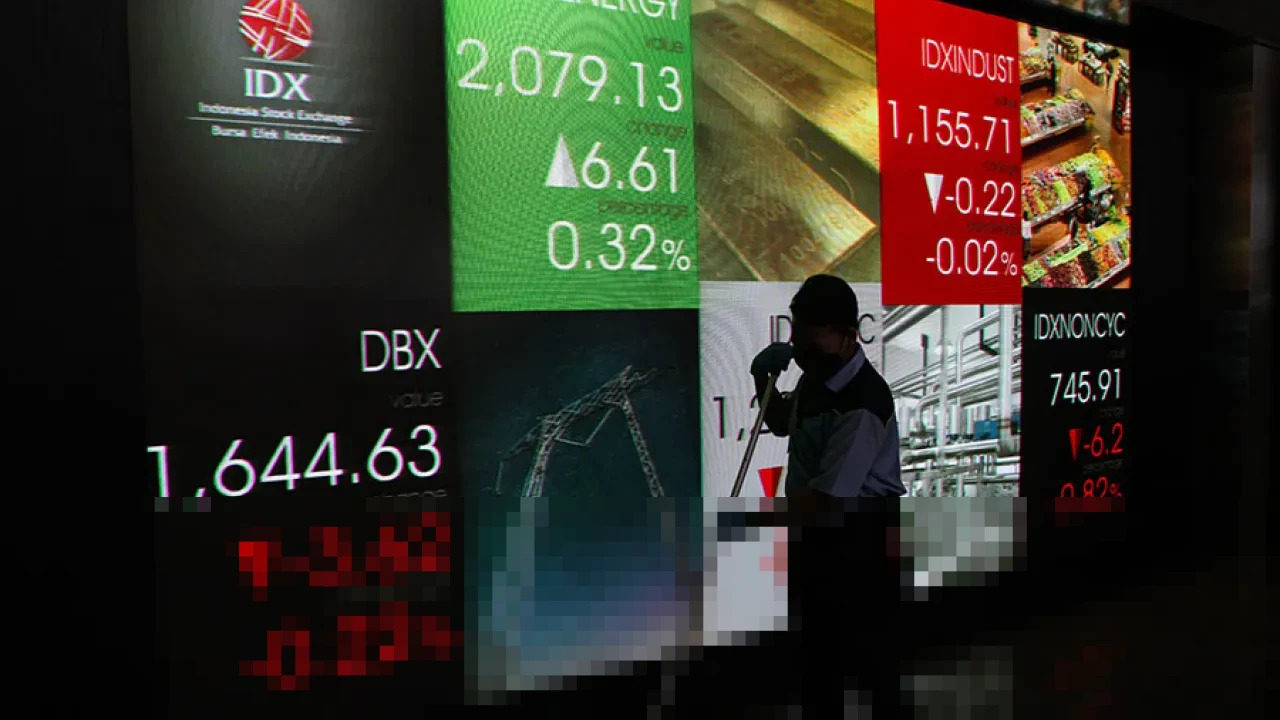 IHSG Kembali Terkoreksi 0,31 Persen di Sesi I, Sentimen Global dan Domestik Membayangi