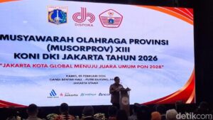 Pramono Anung Targetkan Jakarta Kembali Juara Umum PON 2028 Setelah 16 Tahun
