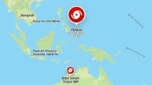 Siklon Tropis PENHA Mengancam, Tiga Provinsi Ini Berpotensi Alami Cuaca Ekstrem