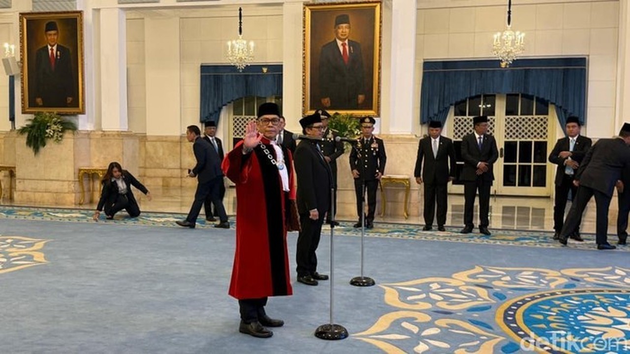 Adies Kadir Resmi Jadi Hakim Konstitusi, Laporkan Harta Rp 14,3 Miliar