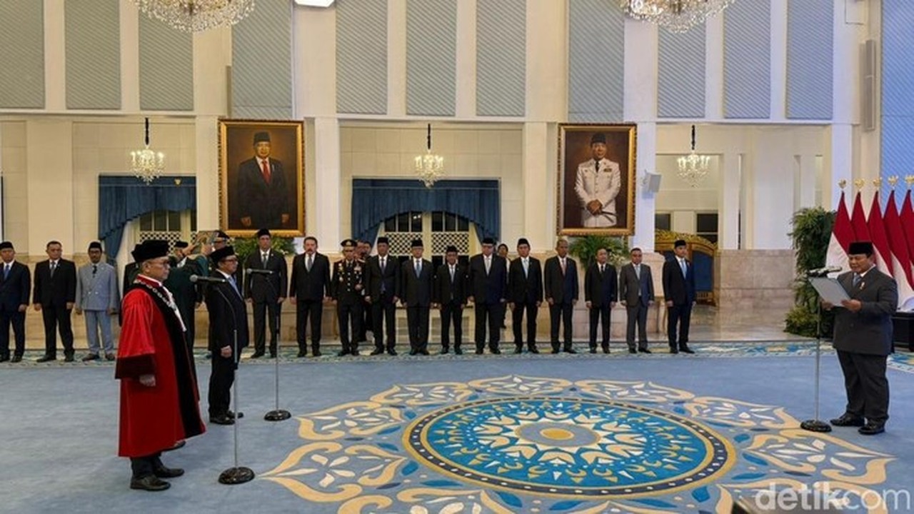 Prabowo Lantik Juda Agung Jadi Wamenkeu, Gantikan Tommy Djiwandono