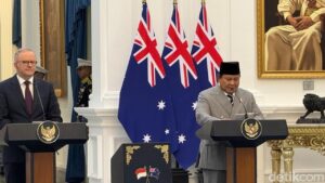 Presiden Prabowo Ucapkan Selamat Hari Australia kepada PM Albanese di Istana Merdeka