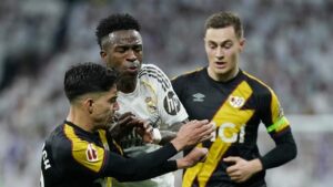 Real Madrid Bungkam Rayo Vallecano 2-1 Berkat Penalti Mbappe di Menit Akhir LaLiga