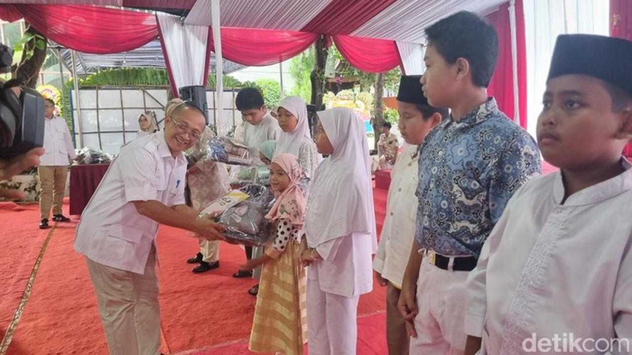 HUT ke-18 Gerindra: Santunan 400 Anak Yatim, Suhari Beri Pesan Semangat dan Kekompakan