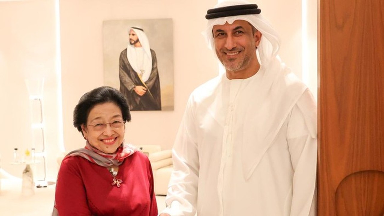Megawati Soekarnoputri Tiba di Abu Dhabi, Bertemu Menteri UEA Bahas Panggilan “Bung”