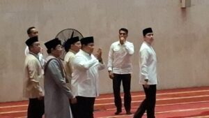 Prabowo Subianto Hadiri Pengukuhan Pengurus MUI dan Munajat Keselamatan Bangsa di Istiqlal