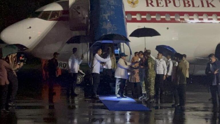 Prabowo Tiba di Malang untuk Hadiri Puncak Acara 1 Abad NU Besok