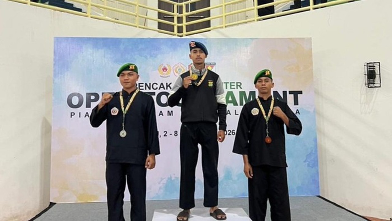 Brimob Polda Metro Sabet 6 Emas di Kejuaraan Pencak Silat Piala Pangdam Palaka Wira 2026