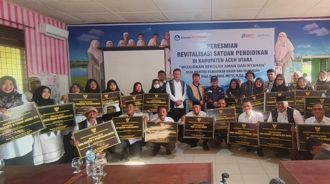 114 Sekolah di Aceh Rusak Akibat Bencana Segera Direvitalisasi, Harapan Baru Pendidikan Dimulai