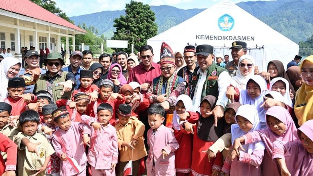 76 Sekolah Direvitalisasi di Aceh, Pulihkan Layanan Pendidikan Pascabencana