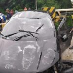 Sedan Honda City Terbalik di Tol Jagorawi Akibat Diduga Mengantuk, Dua Luka Ringan