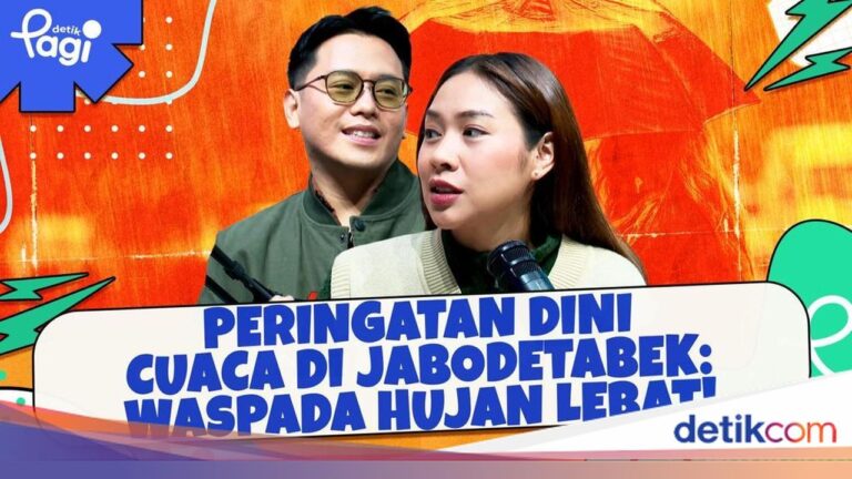 BMKG Keluarkan Peringatan Dini Cuaca Jabodetabek, Hujan Lebat dan Angin Kencang Mengancam