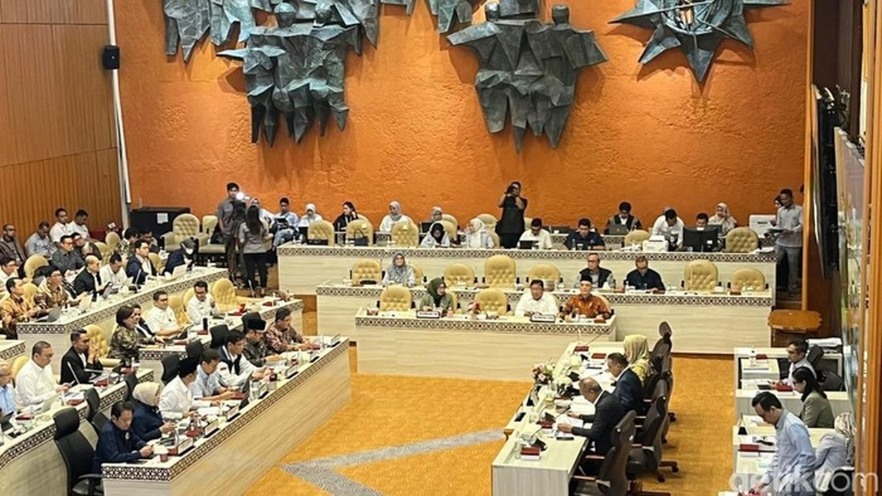 Rapat Pimpinan Dpr Dan Pemerintah Bahas Bpjs Pbi Jk. (anggi/detikcom)