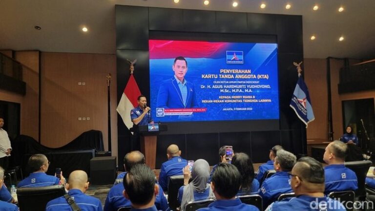 AHY Ajak Kader Demokrat Kawal Penuh Pembangunan Era Presiden Prabowo Subianto