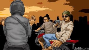 Duo Begal Beraksi dengan Sajam dan Pistol di Tangerang, Berhasil Dibekuk Polisi