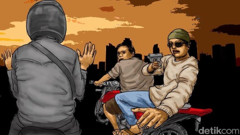 Duo Begal Beraksi dengan Sajam dan Pistol di Tangerang, Berhasil Dibekuk Polisi
