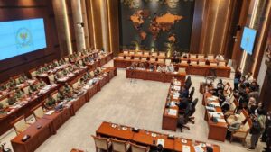 Komisi I DPR Rapat Tertutup dengan Kemenhan-Kemenkeu Bahas Hibah Alpalhankam