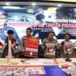 Polres Tanjung Priok Sita 5.139 Vape Liquid Narkoba Jaringan Internasional