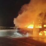 Kecelakaan Maut di Tol Jagorawi: Mobil BMW Tabrak JETOUR, Satu Kendaraan Terbakar Hebat