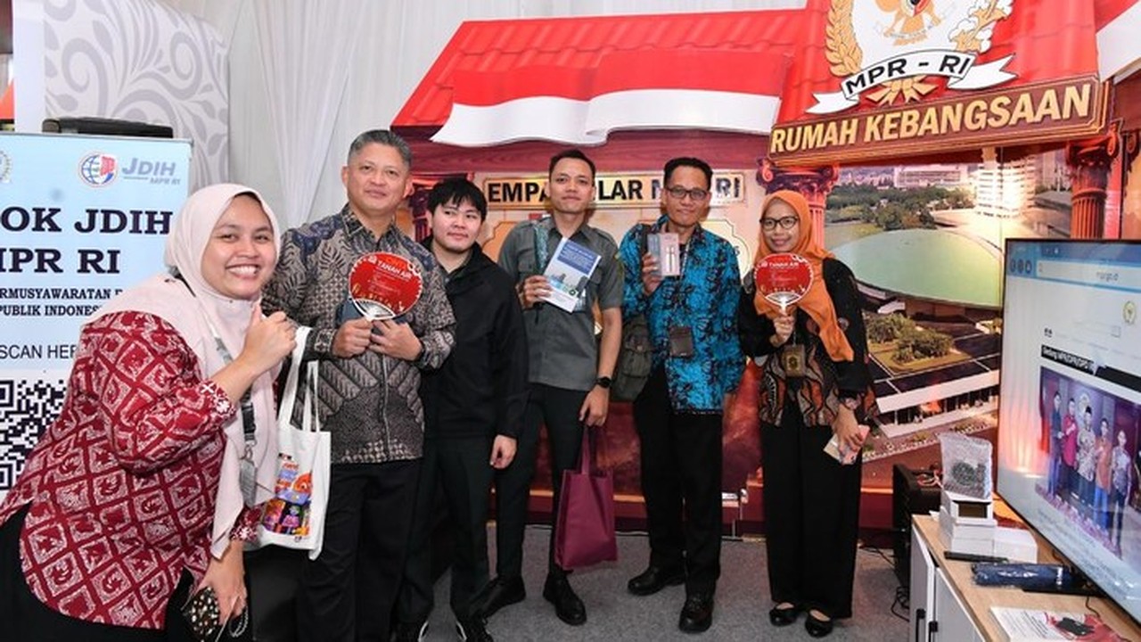 MPR RI Perkuat Literasi Hukum Lewat Pameran Kampung Hukum 2026