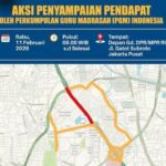 Demo Guru Madrasah di Depan DPR Hari Ini, Polisi Berlakukan Rekayasa Lalu Lintas