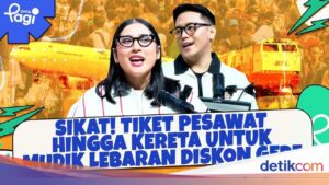 Diskon Tiket Pesawat dan Kereta Mudik Lebaran 2026 Capai 30%, Pemerintah Siapkan Rp 911 Miliar