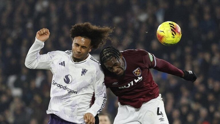 Manchester United Kembali Tertahan, Kali Ini oleh West Ham di Zona Degradasi