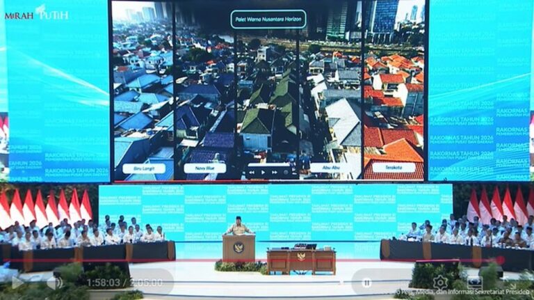 Presiden Prabowo Serukan ‘Gentengisasi’ untuk Atap Rumah Indonesia yang Lebih Indah dan Sejuk