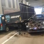 Truk Kecepatan Tinggi Picu Tabrakan Beruntun 7 Kendaraan di Underpass Jagorawi