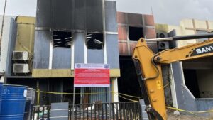 Gudang Pestisida Terbakar di Tangsel Kini Digaris Polisi, Cemari Sungai Cisadane