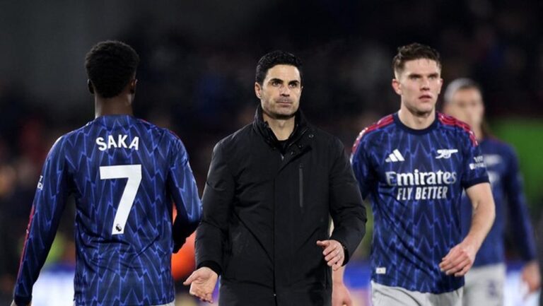 Imbang Lawan Brentford, Arteta Ingatkan Arsenal Jaga Fokus dan Tingkatkan Performa
