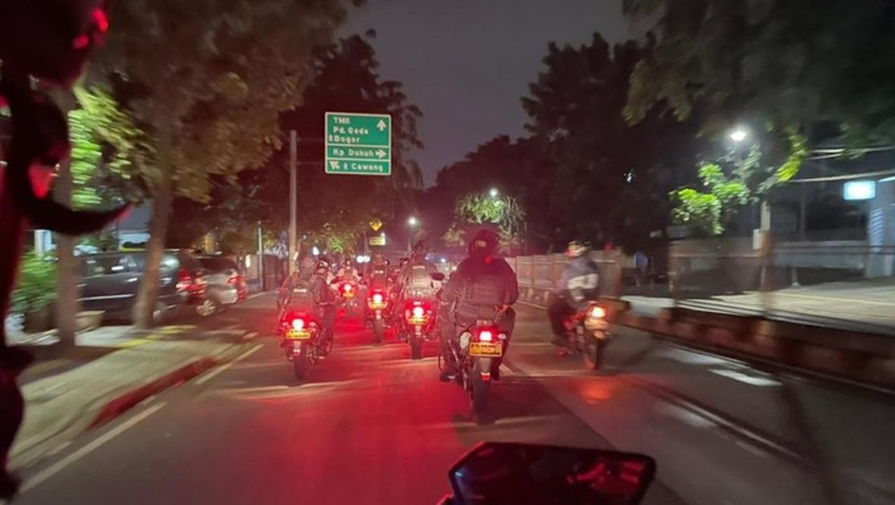 Patroli Gabungan Polda Metro Gagalkan Balap Liar dan Pesta Miras di Jakarta Timur