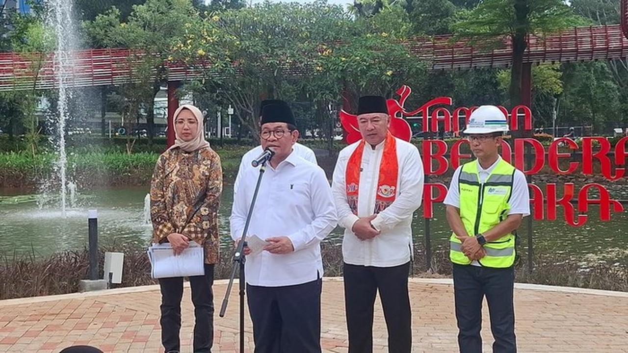 Taman Bendera Pusaka Rampung Maret, Lapangan Padel Gratis Siap Dinikmati Warga
