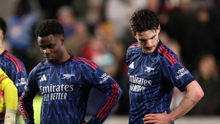 Arsenal Ditahan Imbang Brentford, Declan Rice Ingatkan Pentingnya Mental dan Fisik