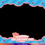 10 Pilihan Twibbon Hari Valentine 2026 Gratis untuk Semarakkan Momen Kasih Sayang di Medsos