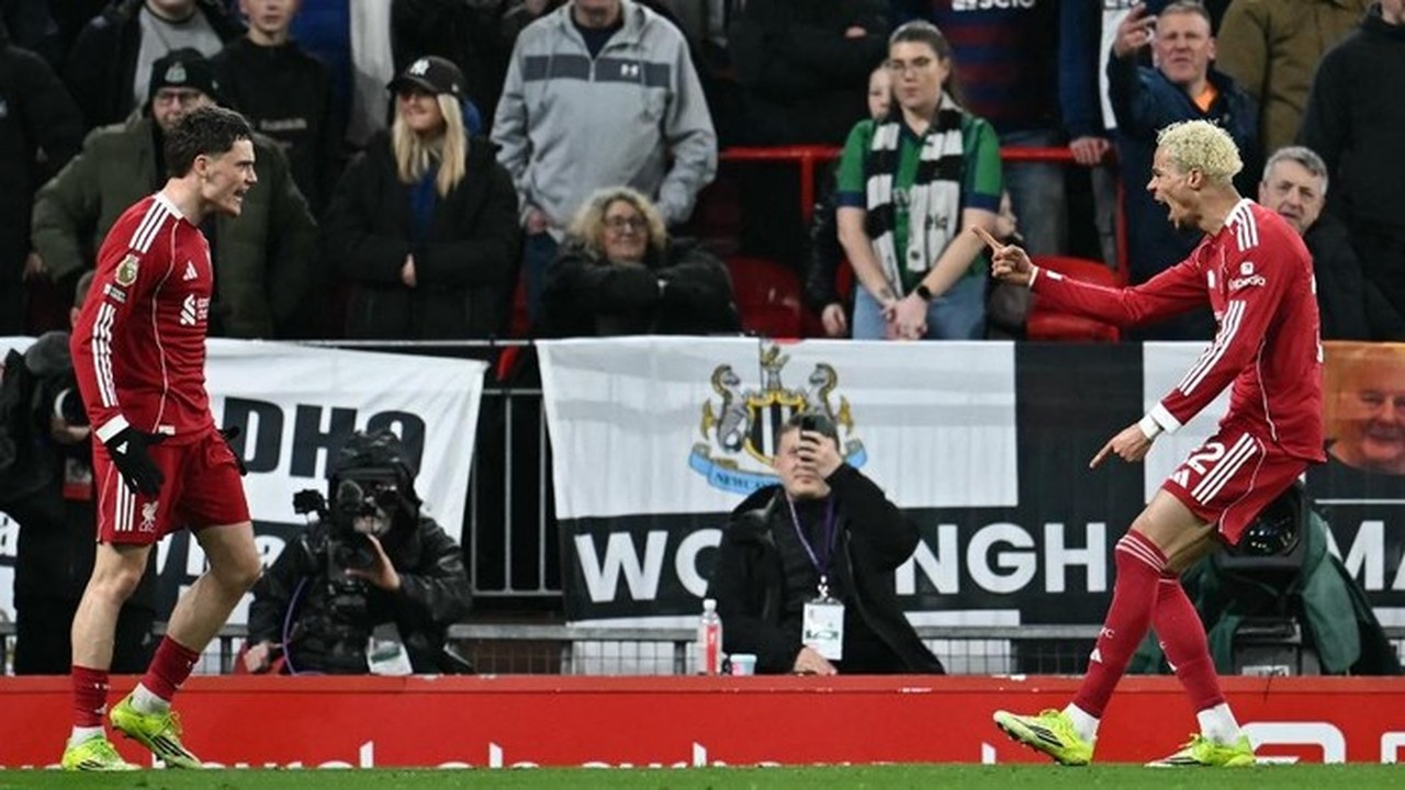 Duet Maut Ekitike-Wirtz Kembali Menggila, Liverpool Bungkam Newcastle United 4-1