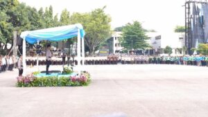 Polda Metro Jaya Gelar Apel Siaga Kamtibmas Bersama Ojol dan Buruh Sambut Ramadan