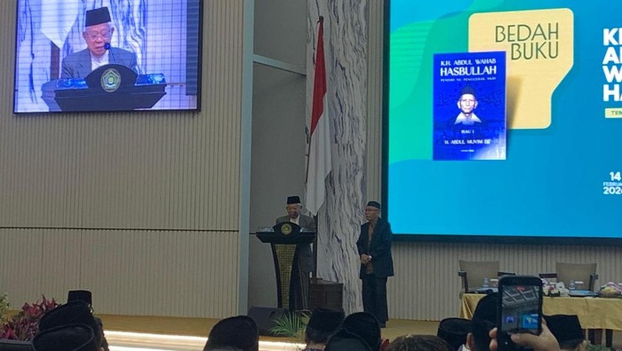 Ma’ruf Amin: Kiai Wahab Hasbullah Ulama Visioner dengan Kecintaan Mendalam pada Negara