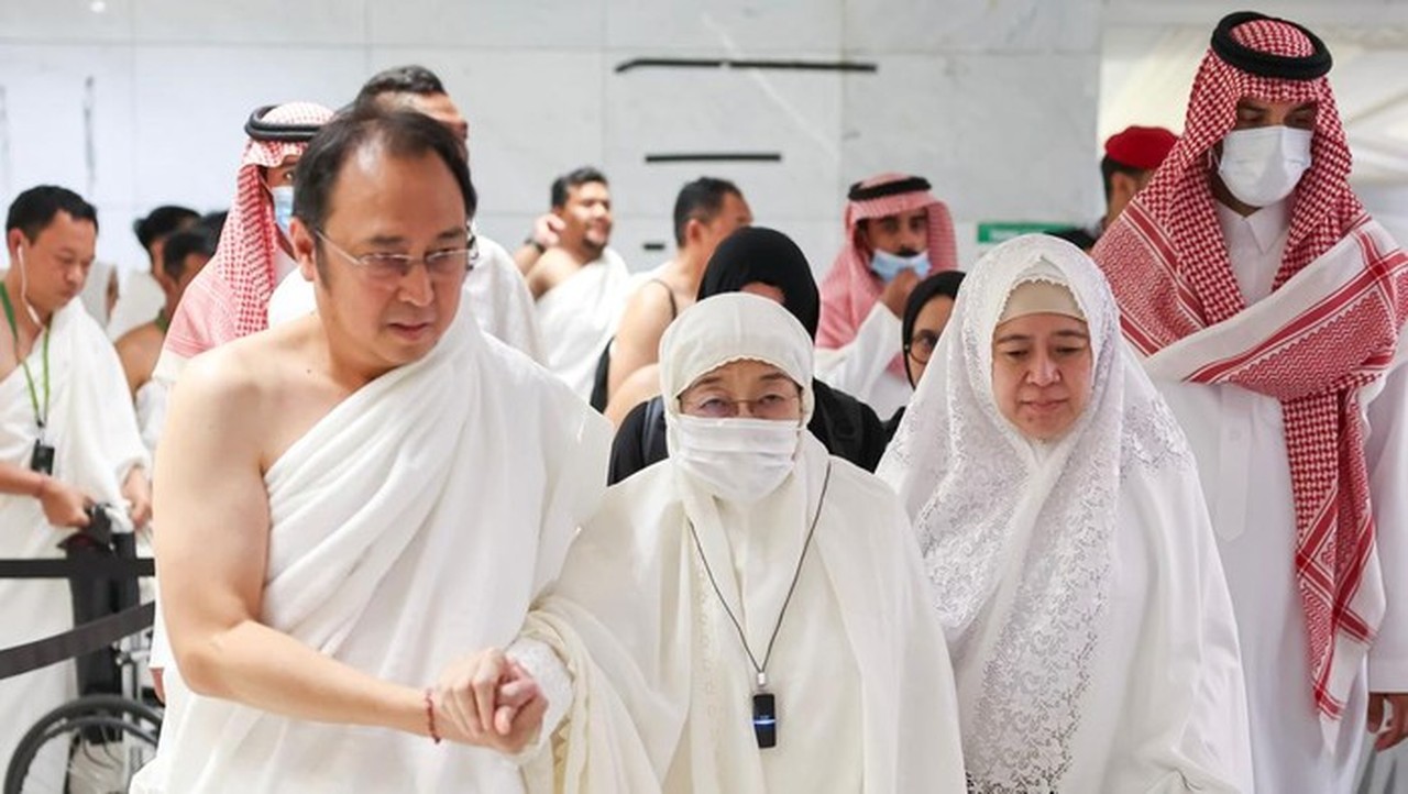 Megawati Doakan Persatuan Indonesia di Tanah Suci Makkah Jelang Ramadan