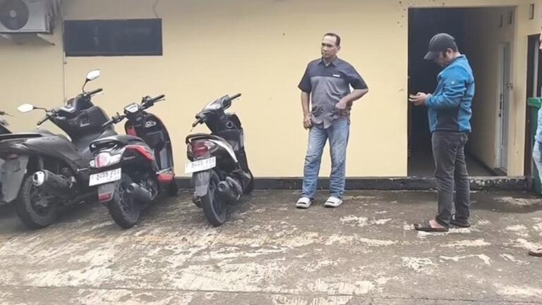 Gudang Besi Tua di Bogor Ternyata Sarang Penampungan Motor Curian, 5 Kendaraan Diamankan