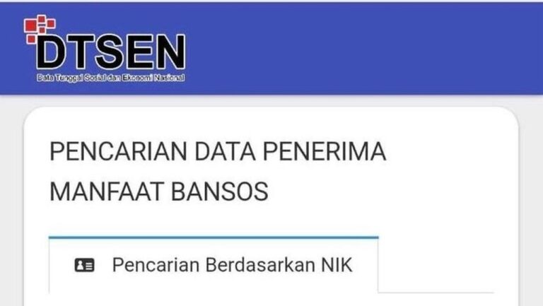 Cara Cek Bansos dan Desil Kesejahteraan Keluarga Cukup Pakai NIK KTP Cara Cek Bansos dan Desil Kesejahteraan Keluarga Cukup Pakai NIK KTP