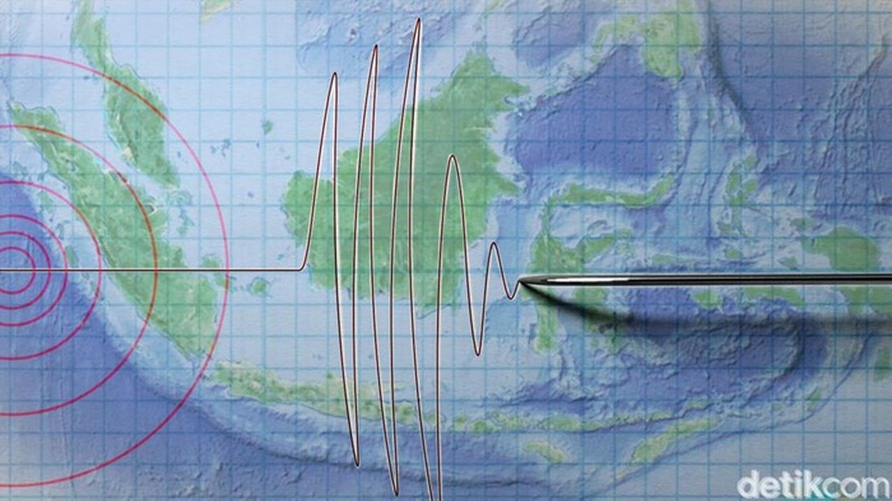Gempa Magnitudo 4,1 Guncang Bali, Pusat Getaran Dekat Kuta Selatan