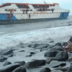 KM Intim Teratai Karam di Perairan Makian, Tim SAR Gabungan Evakuasi Penumpang