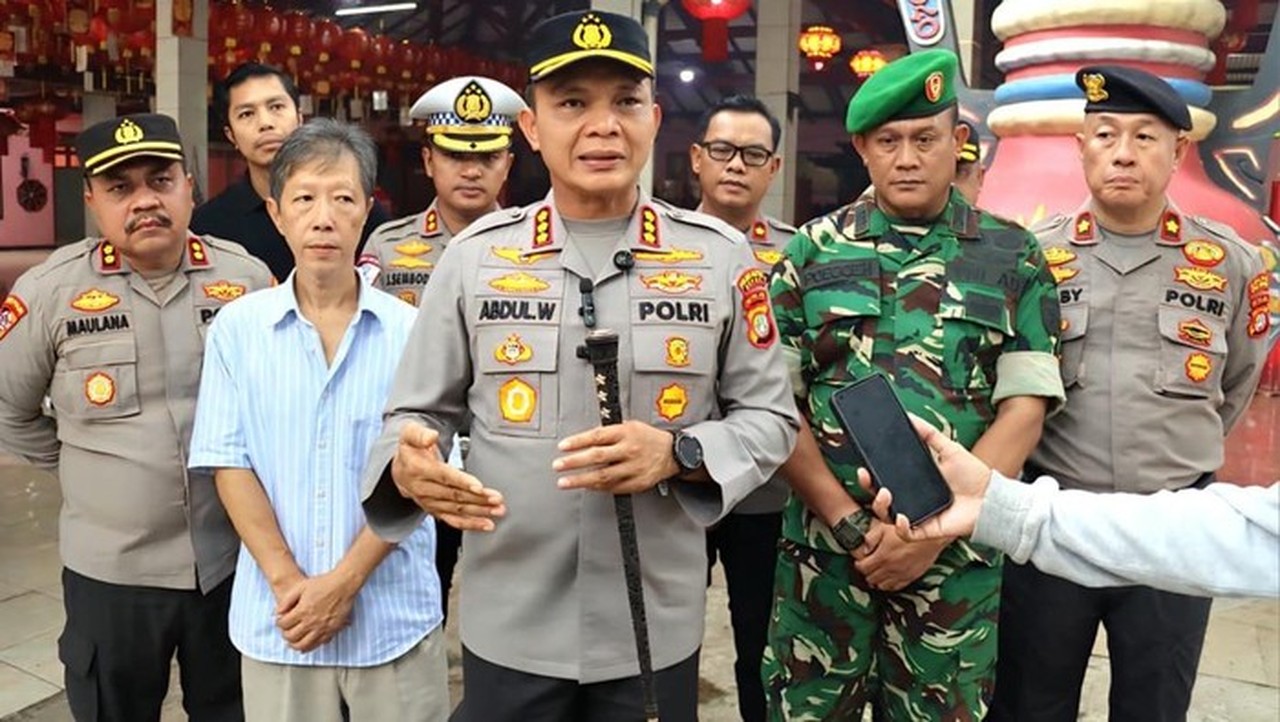 Kapolres Depok Tinjau Vihara Gayatri, Pastikan Perayaan Imlek 2026 Berjalan Aman dan Khidmat
