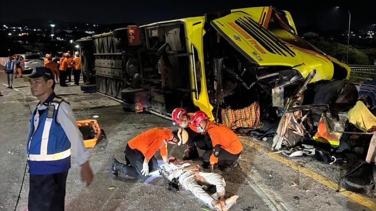 Bus Maut Tol Krapyak: Dirut Jadi Tersangka, SIM Sopir Hingga Trayek Ilegal Terungkap