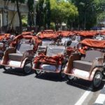 Presiden Prabowo Serahkan 200 Becak Listrik untuk Lansia di Lamongan